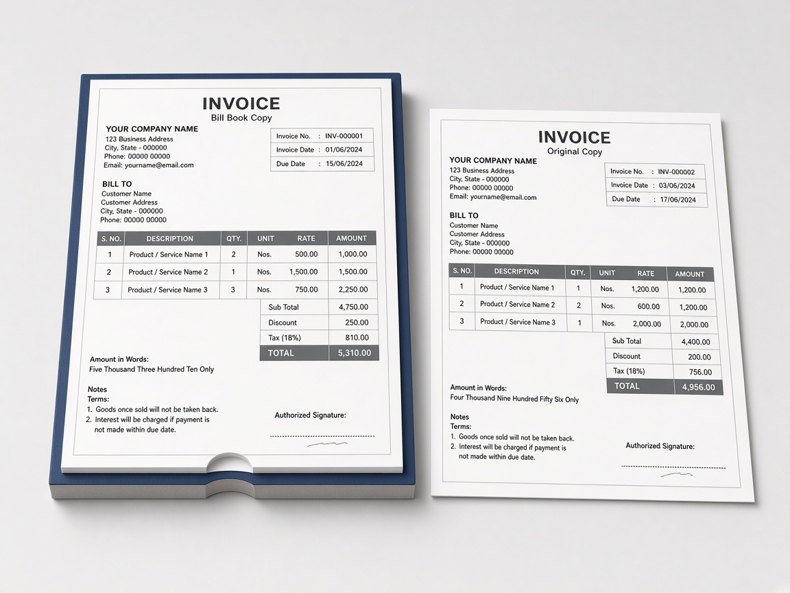 Bills / Invoice Printing