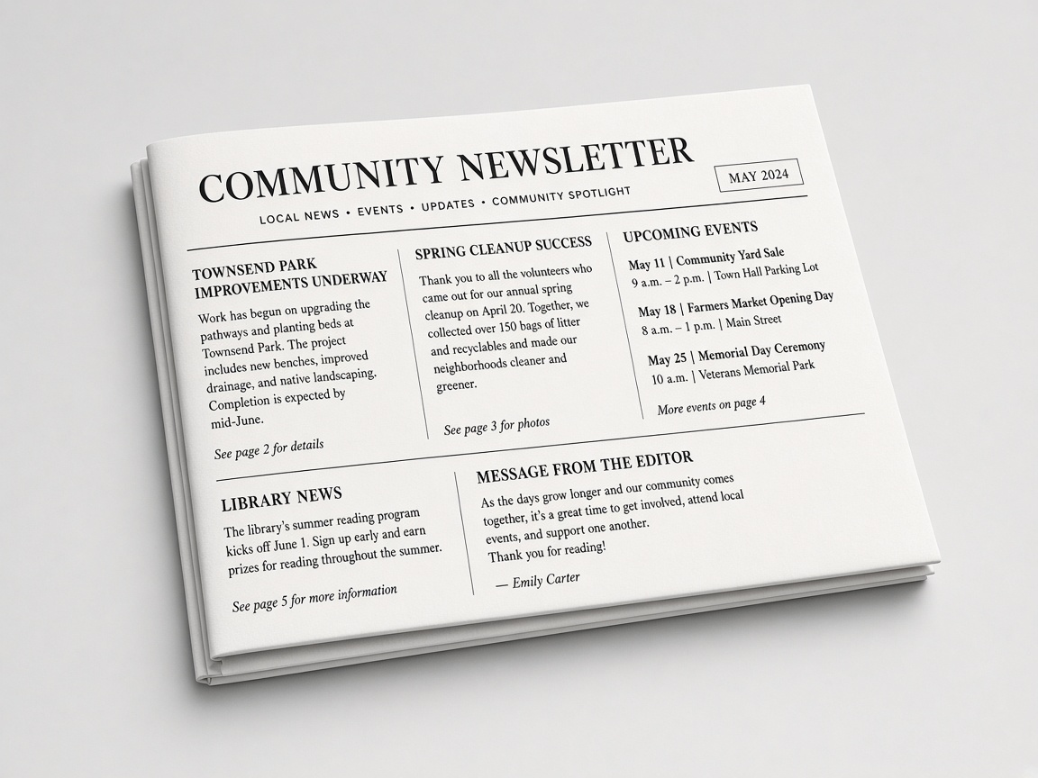 Newsletter Printing