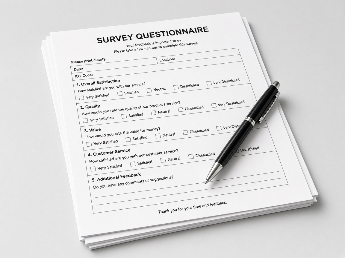 Survey & Questionnaire Printing